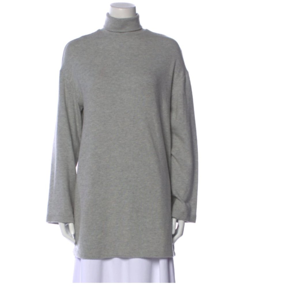 Reformation Sweater Dress Grey